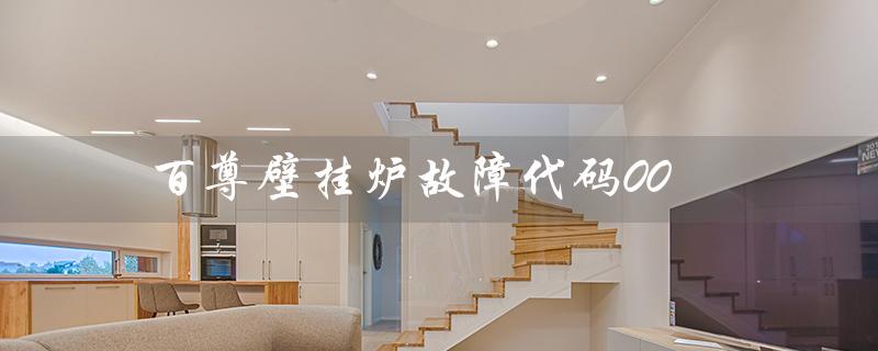 百尊壁挂炉故障代码00（百尊壁挂炉故障代码）