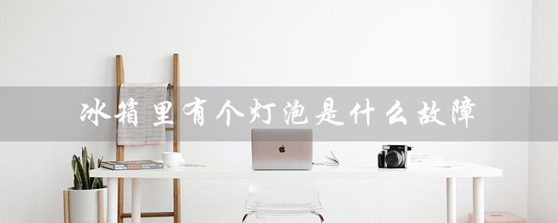冰箱里有个灯泡是什么故障（可能的原因和解决方法）