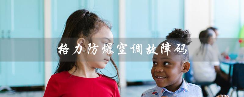 防爆空调故障码(防爆空调故障代码是什么)