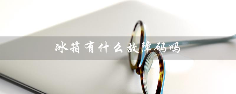 冰箱有什么故障码吗（冰箱故障码是什么）