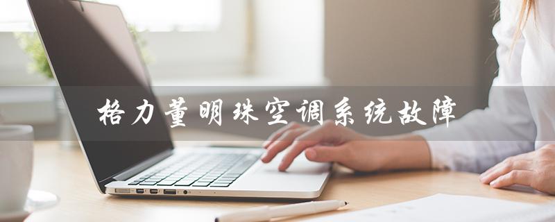 董明珠空调系统故障(董明珠现况如何)