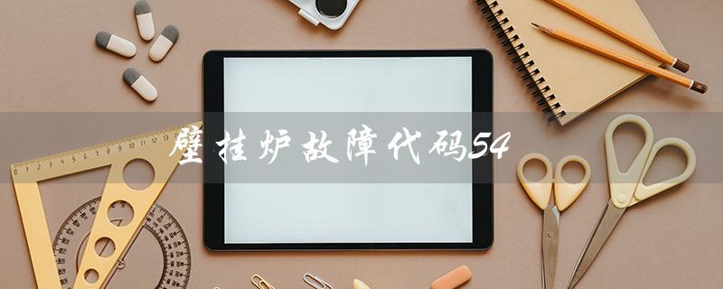 壁挂炉故障代码54(壁挂炉E1故障怎么处理)