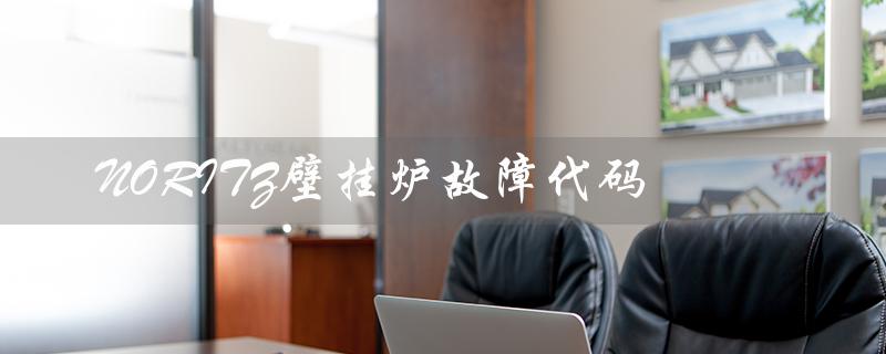 NORITZ壁挂炉故障代码（noritz壁挂炉代码16故障）