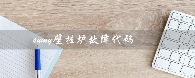 sumy壁挂炉故障代码（什么是sumy壁挂炉）